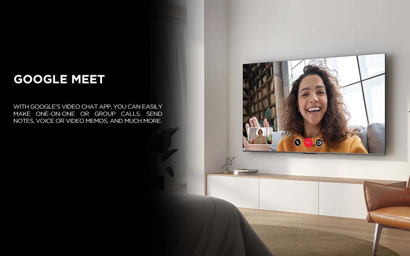 GOOGLE MEET - With Google's video chat App, you can easily make one-on-one or group calls. Send notes, voice or video memos, and much more.